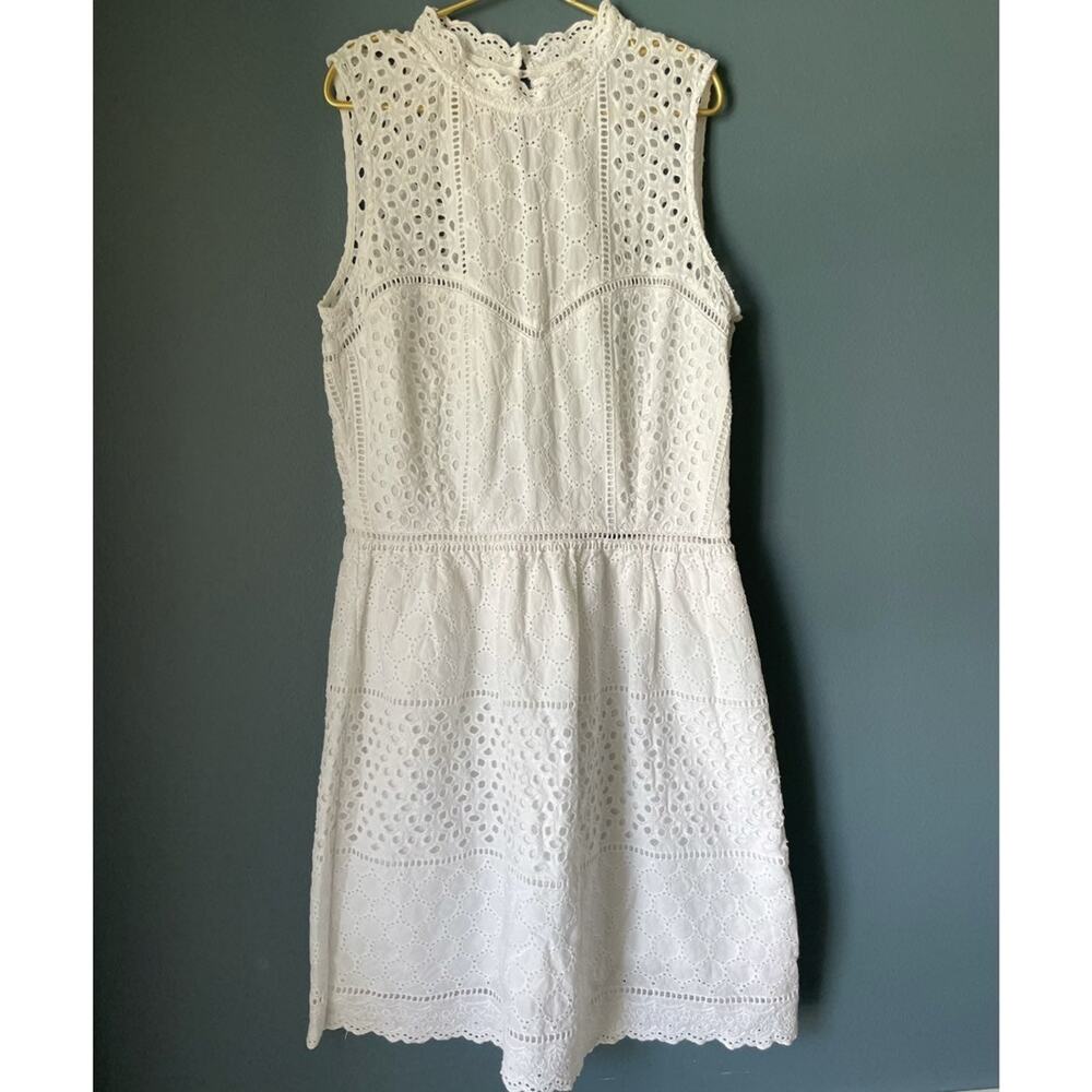 DV Dolce Vita white‎ eyelet dress